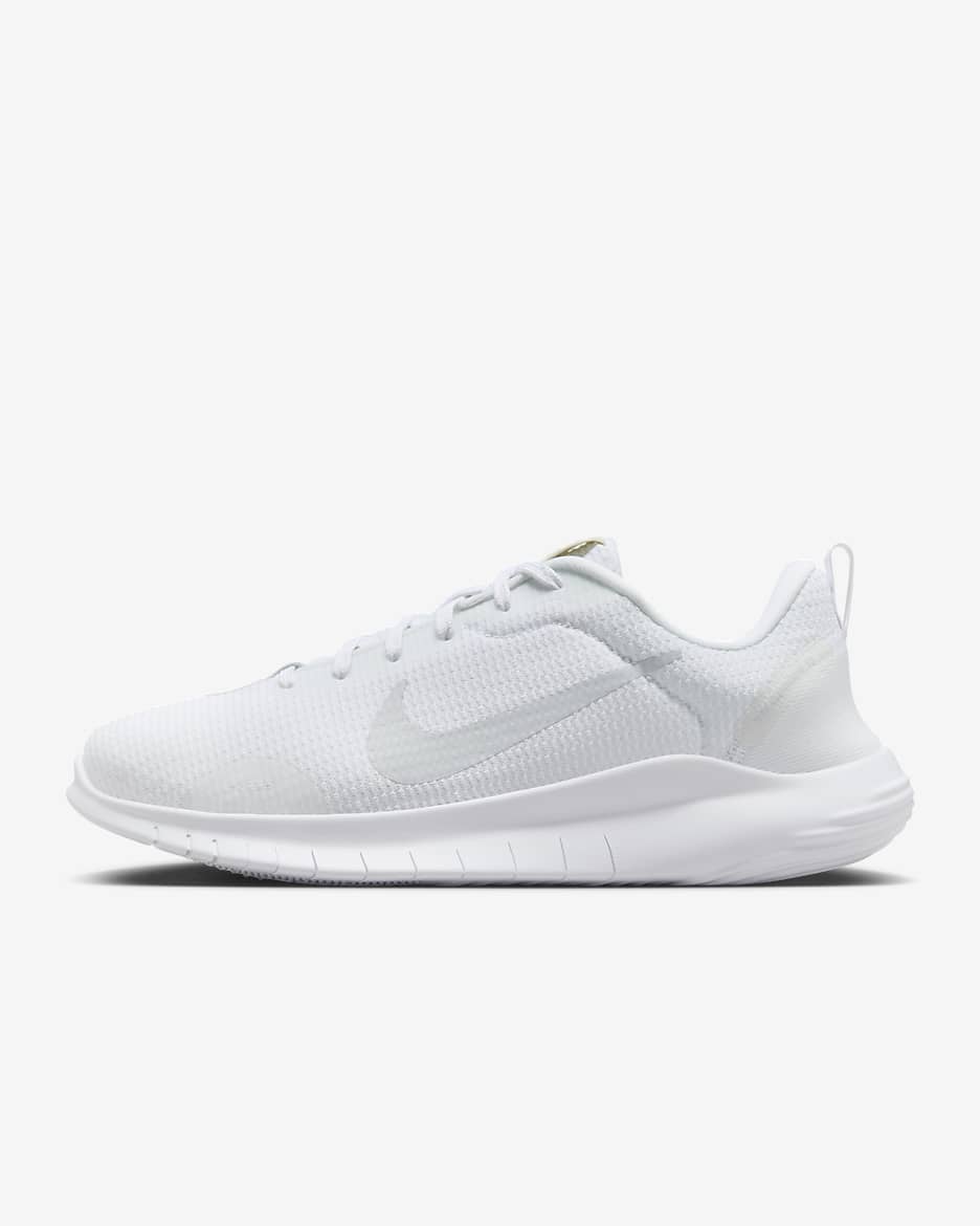 Nike training flex trainers in white on sale